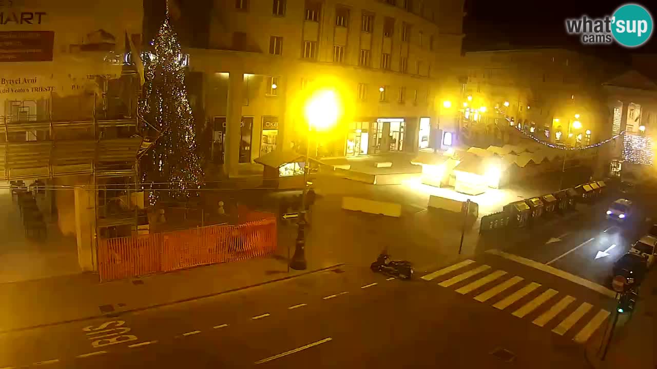 Trieste – Plaza de la Borsa webcam live