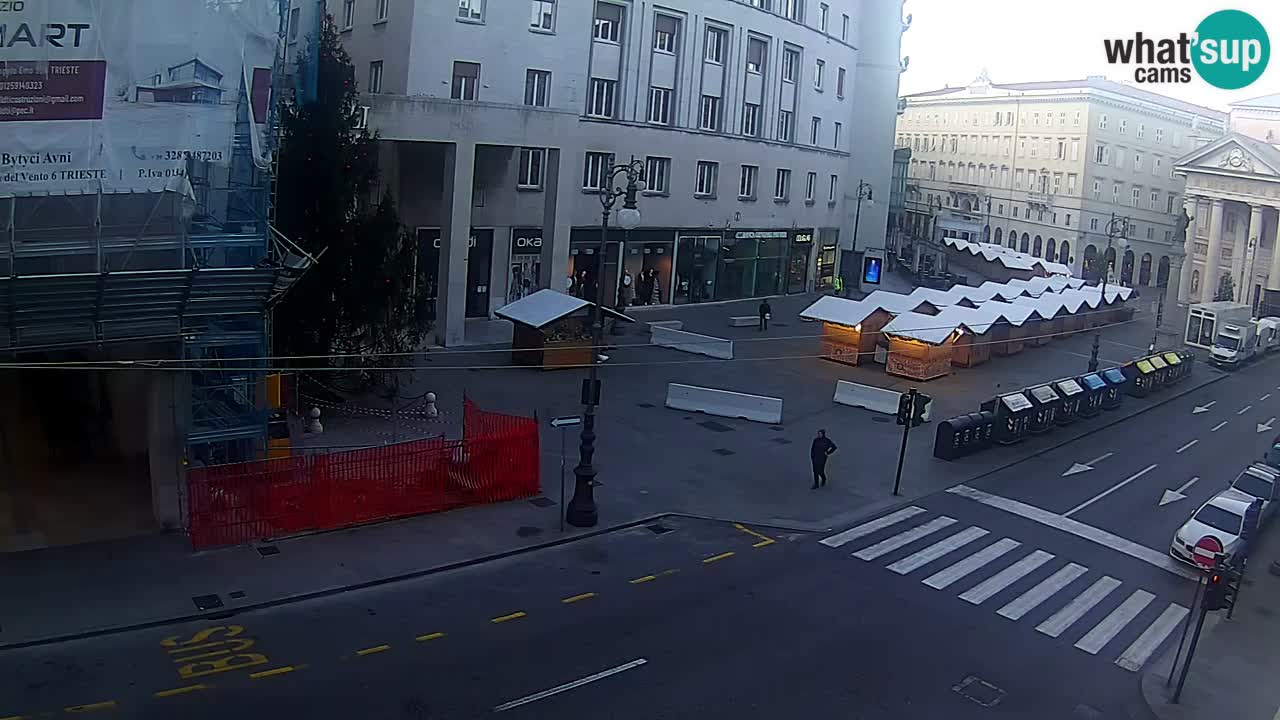 Trieste – Place de la Borsa webcam live