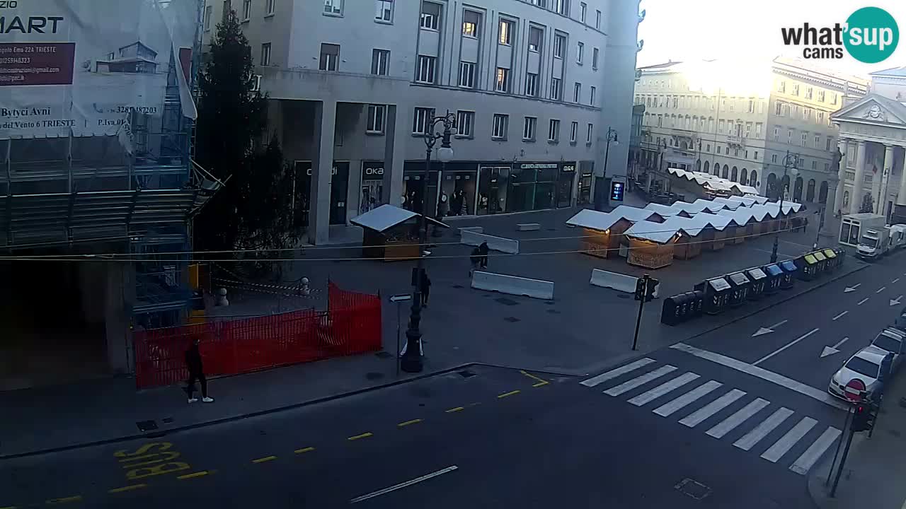 Trieste – Place de la Borsa webcam live