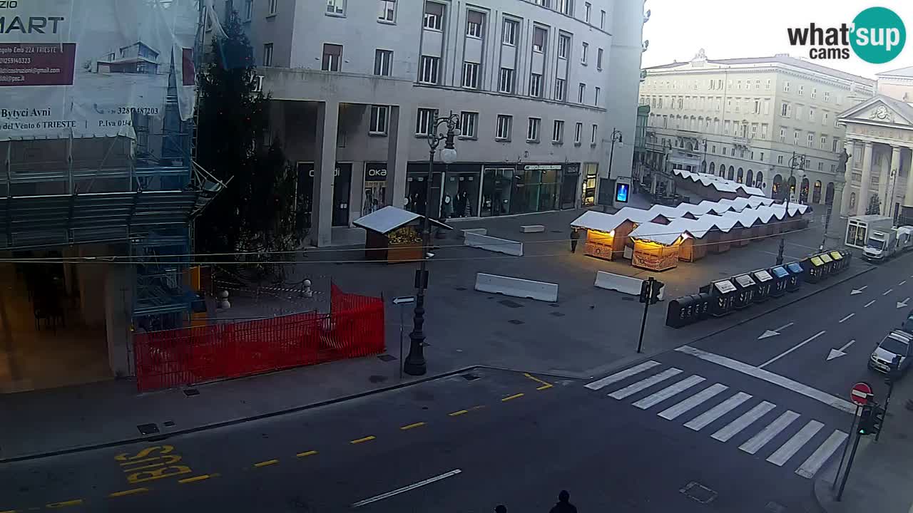 Trieste – Place de la Borsa webcam live