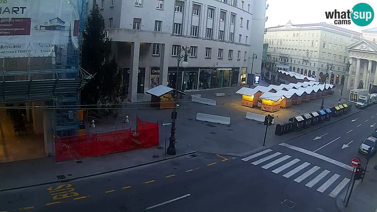 Trieste – Place de la Borsa webcam live