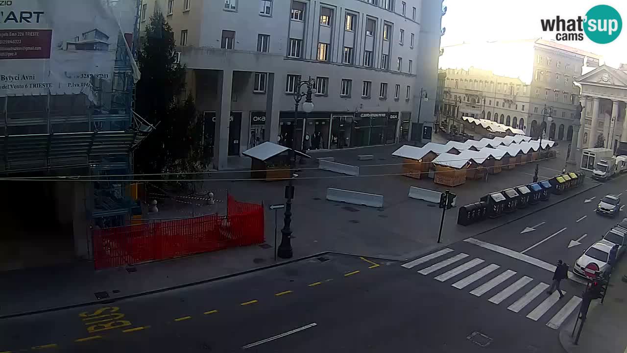 Trieste – Borsa square webcam live