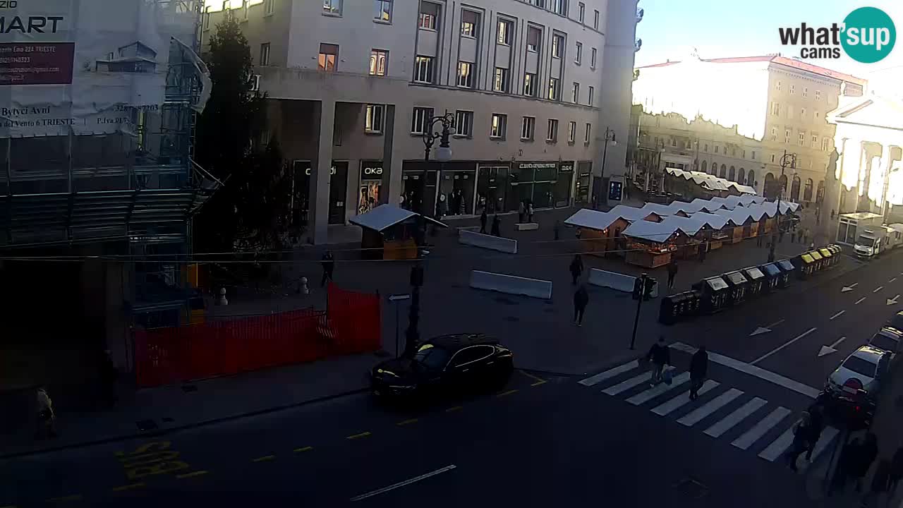 Trieste – Place de la Borsa webcam live