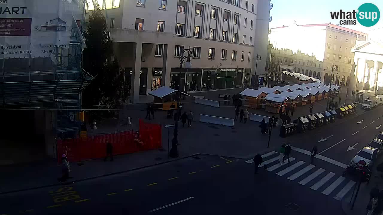 Trieste – Borsa square webcam live