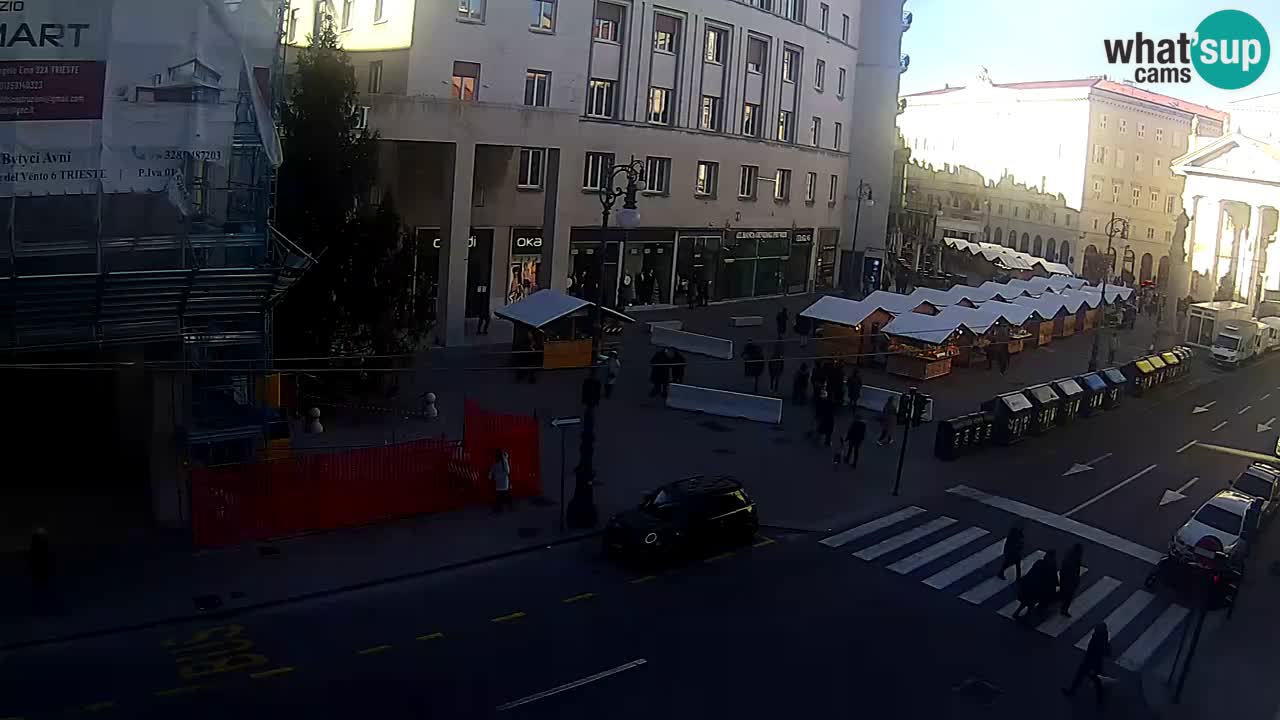 Trieste – Borsa square webcam live