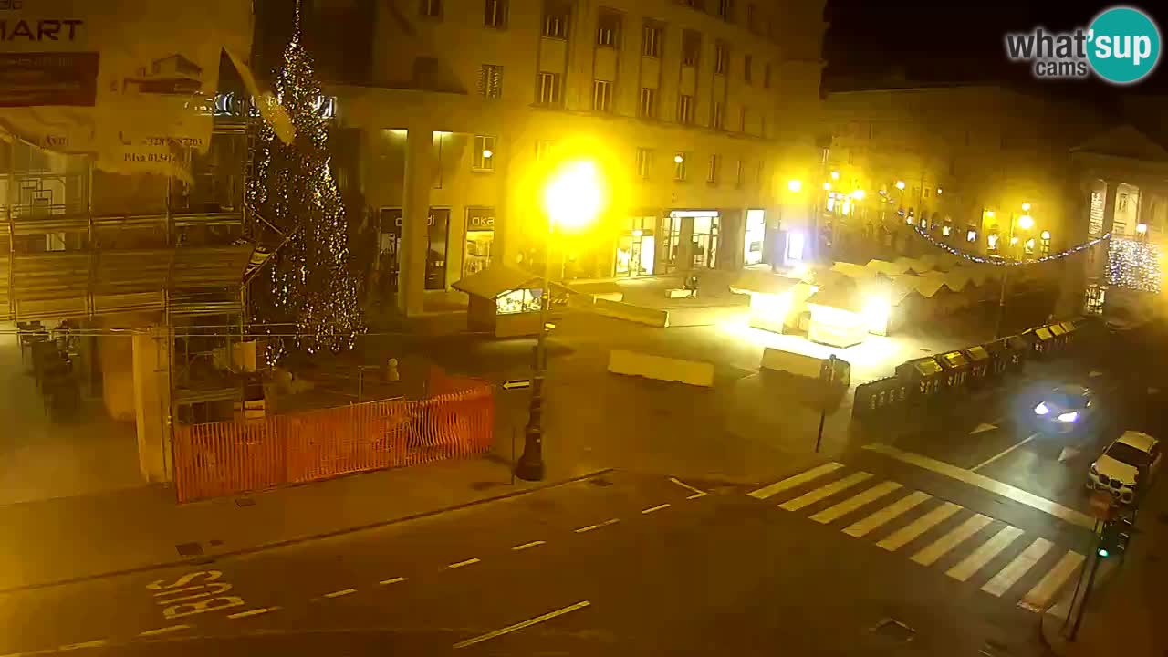 Trieste – Place de la Borsa webcam live