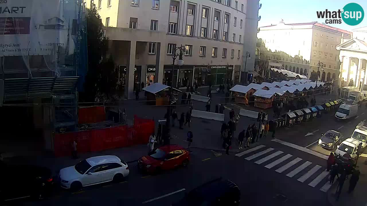 Trieste – Borsa square webcam live