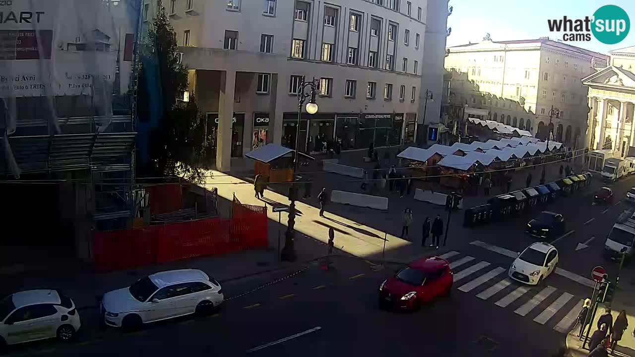 Trieste – Borsa square webcam live