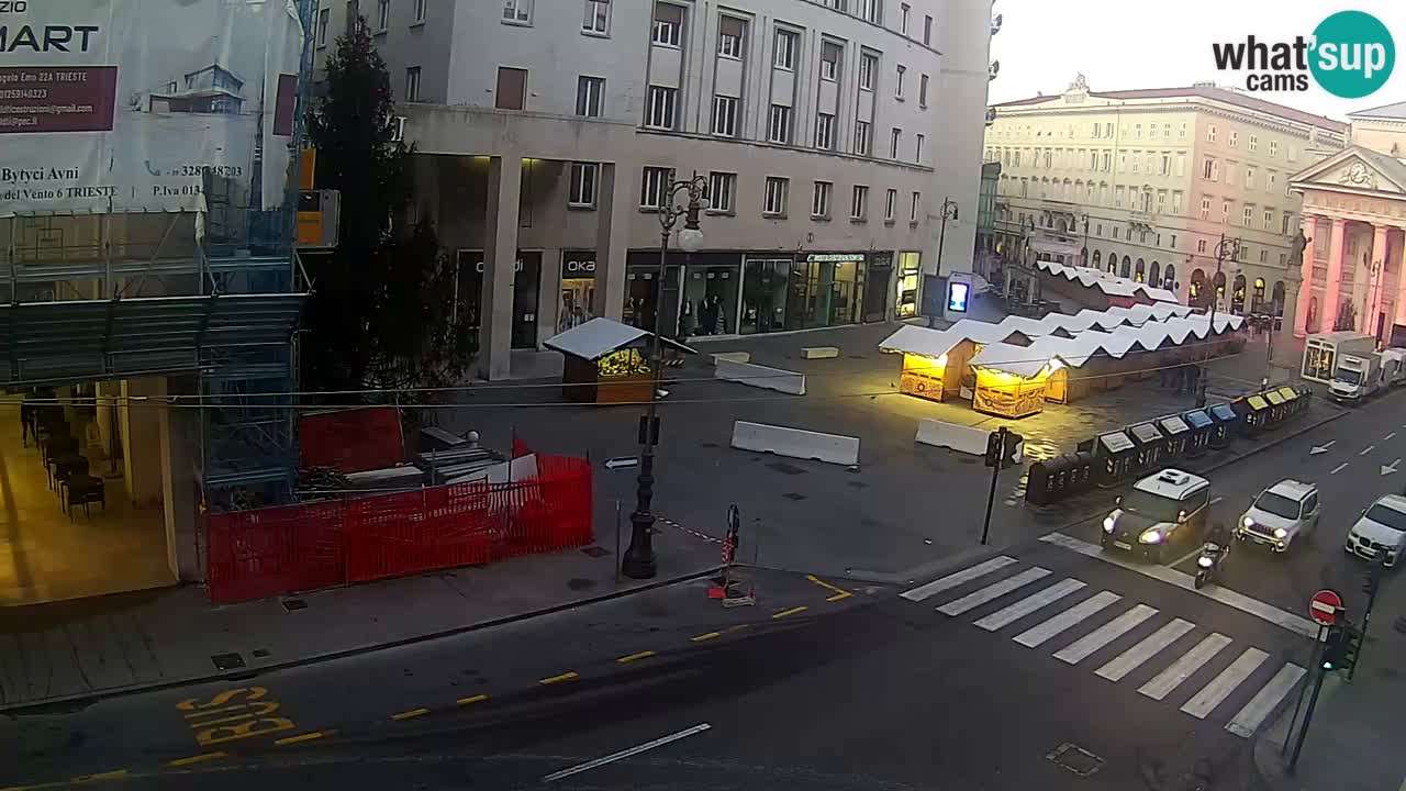 Trieste – Borsa square webcam live