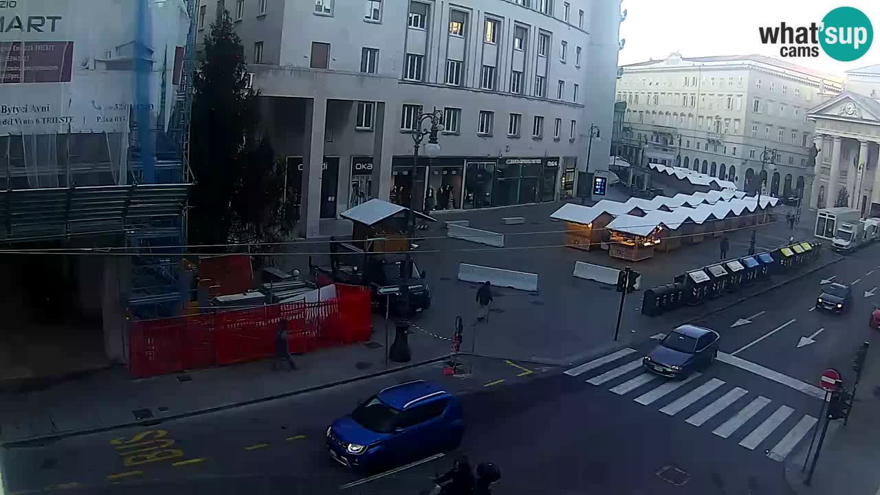 Trieste – Borsa square webcam live