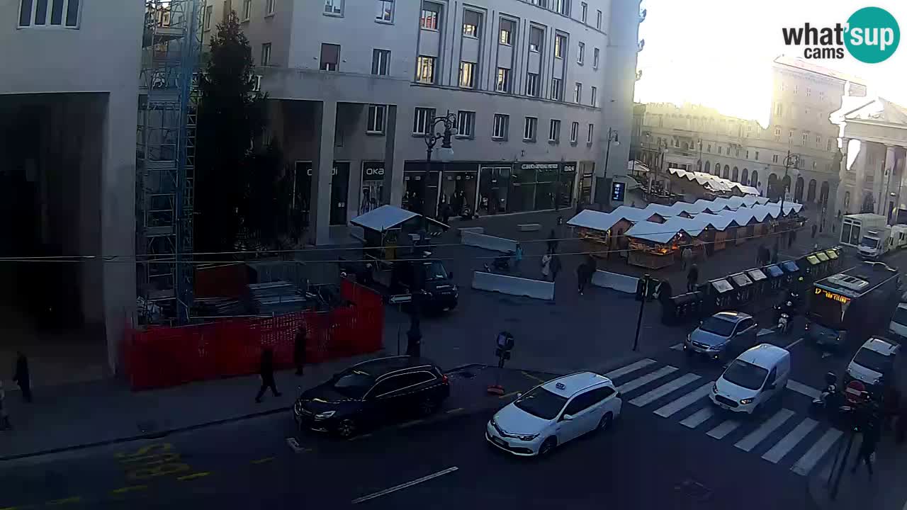 Trieste – Borsa square webcam live