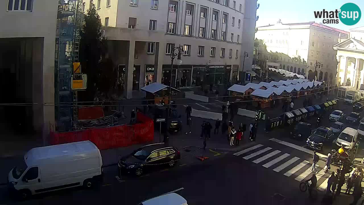 Trieste – Borsa square webcam live