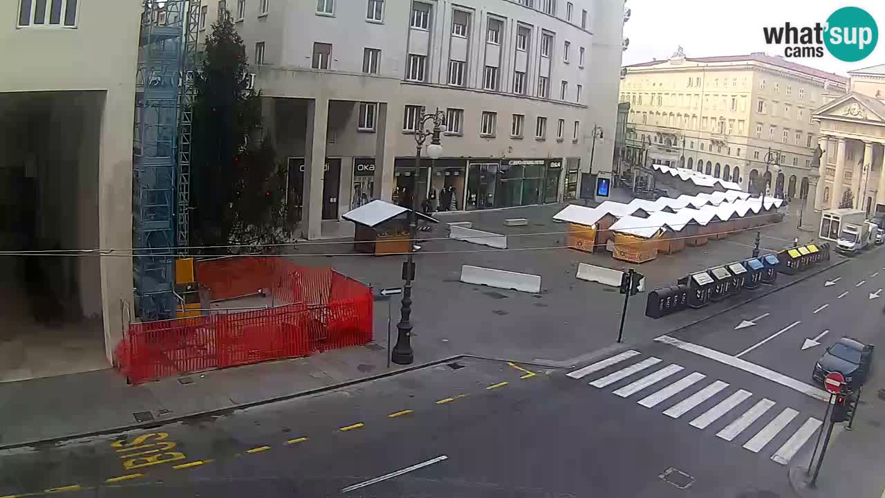 Trieste – Borsa square webcam live