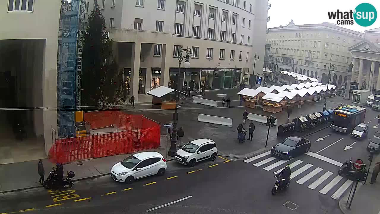 Trieste – Place de la Borsa webcam live