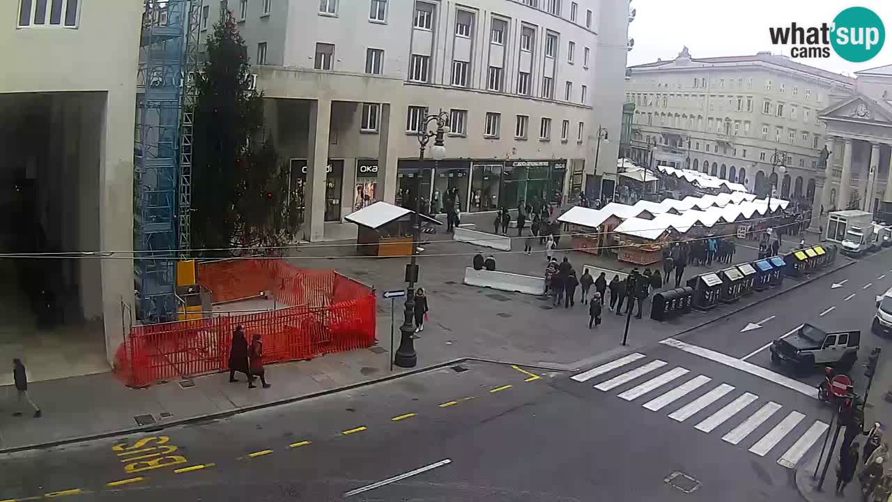 Trieste – Borsa square webcam live