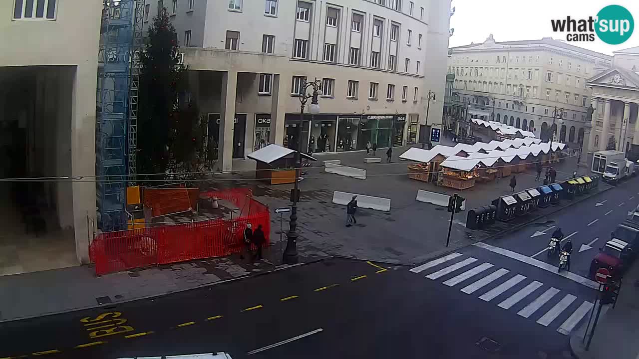 Trieste – Place de la Borsa webcam live