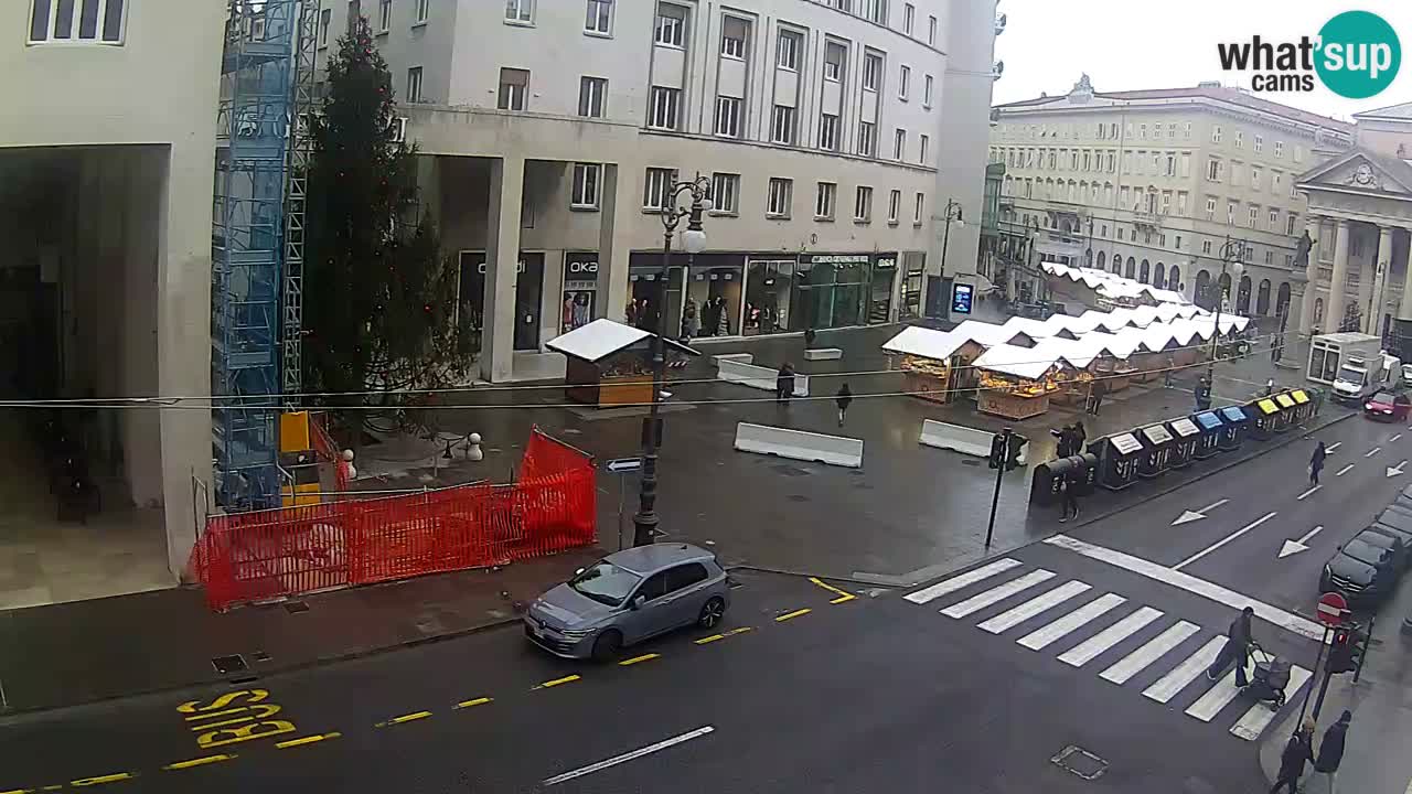 Trieste – Place de la Borsa webcam live