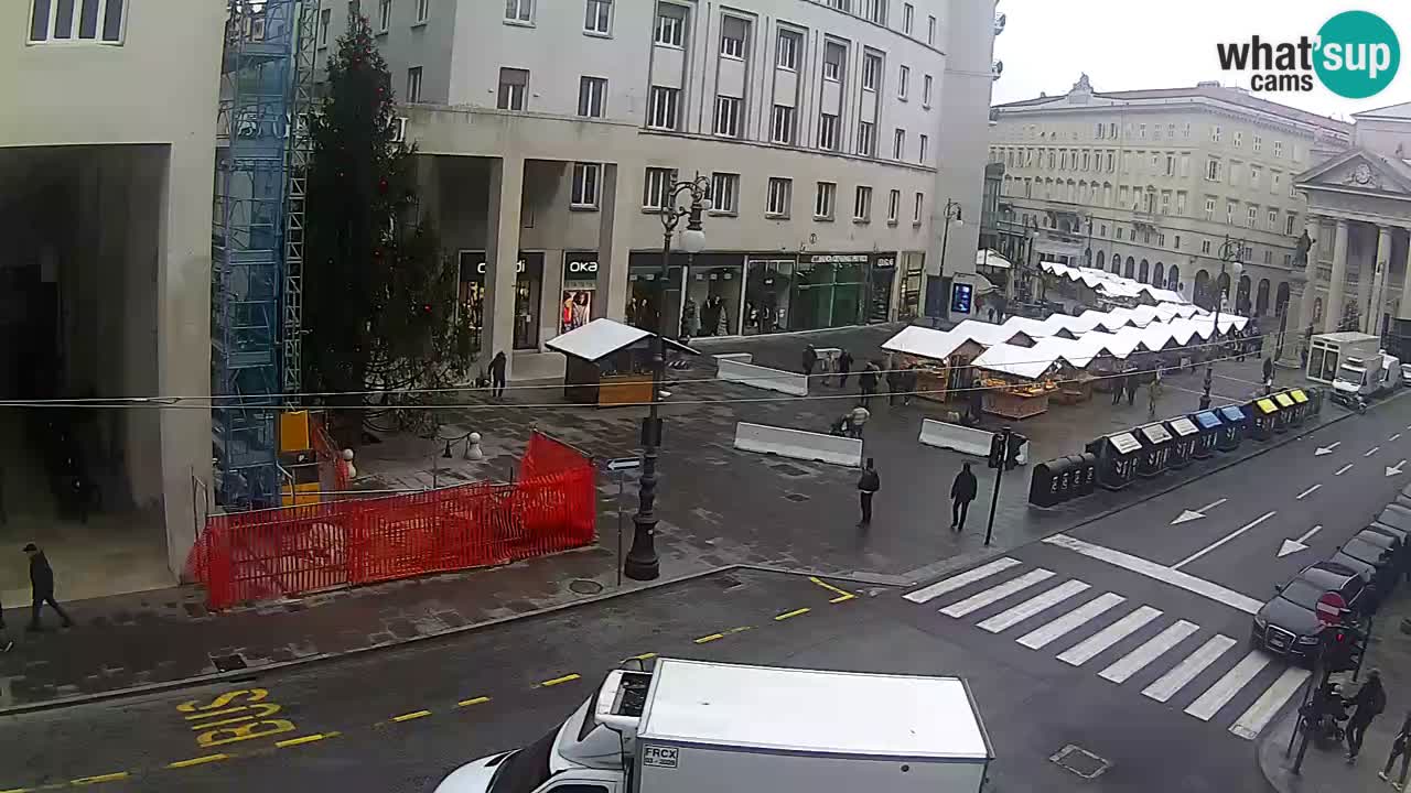 Trieste – Borsa square webcam live