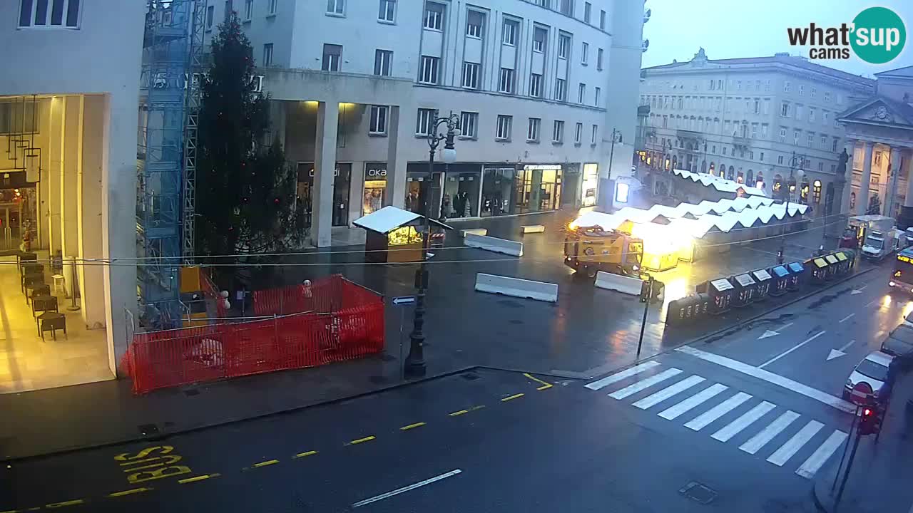 Trieste – Borsa square webcam live