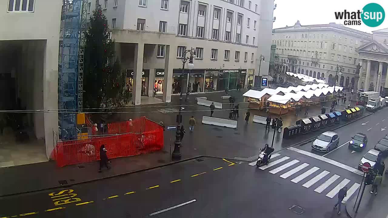 Trieste – Borsa square webcam live