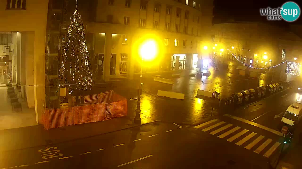 Trieste – Place de la Borsa webcam live