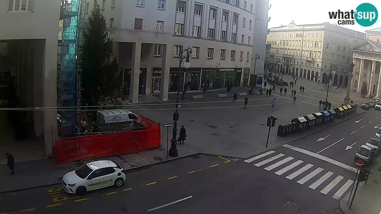 Trieste – Place de la Borsa webcam live