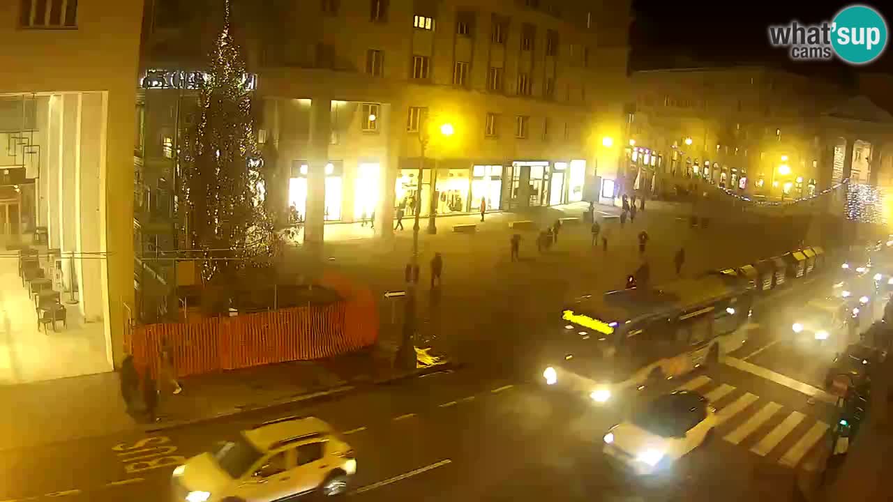 Trieste – Place de la Borsa webcam live