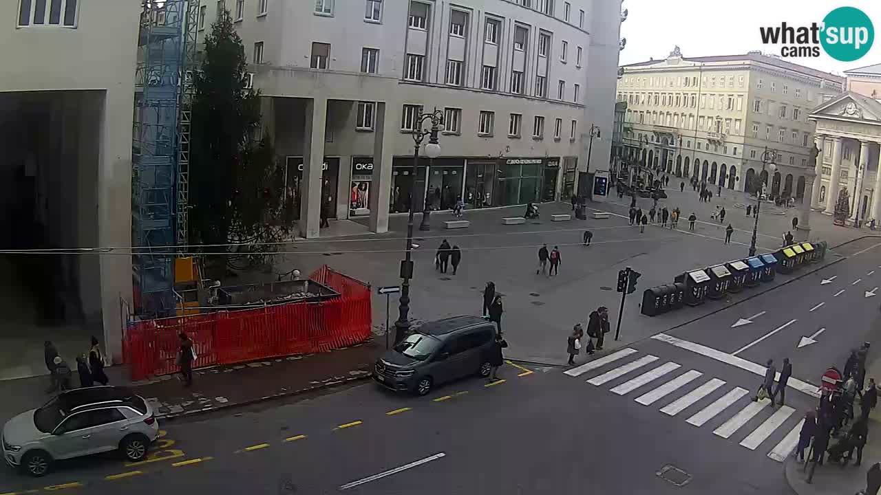 Trieste – Borsa square webcam live