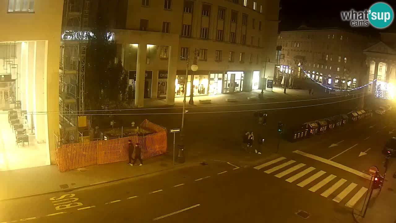 Trieste – Place de la Borsa webcam live