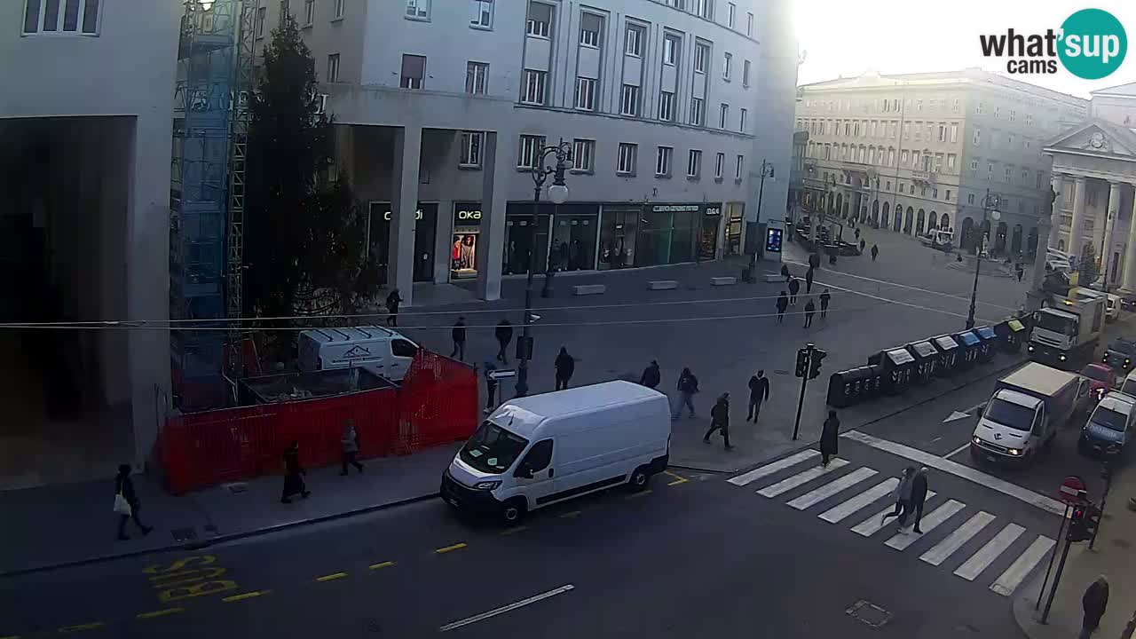 Trieste – Borsa square webcam live