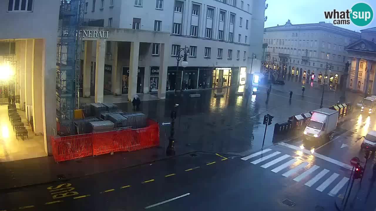 Trieste – Place de la Borsa webcam live