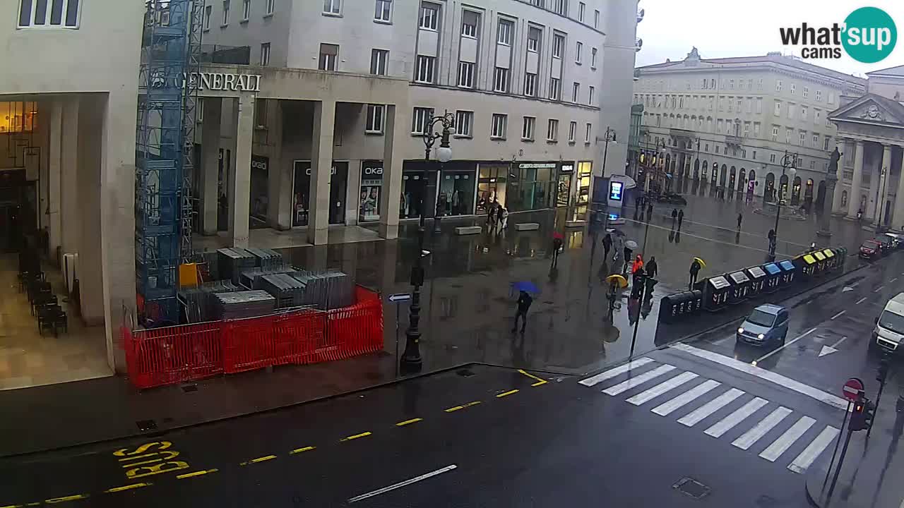 Trieste – Borsa square webcam live