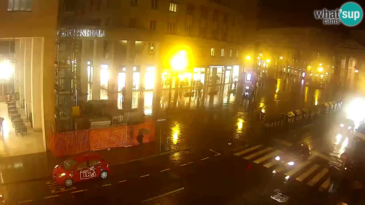 Trieste – Place de la Borsa webcam live