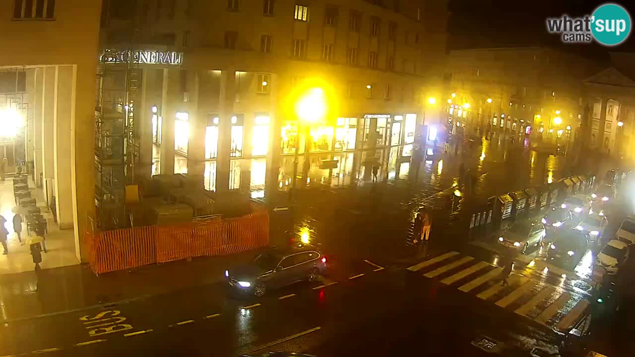 Trieste – Place de la Borsa webcam live