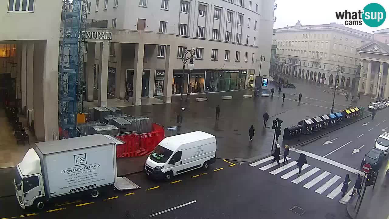 Trieste – Borsa square webcam live