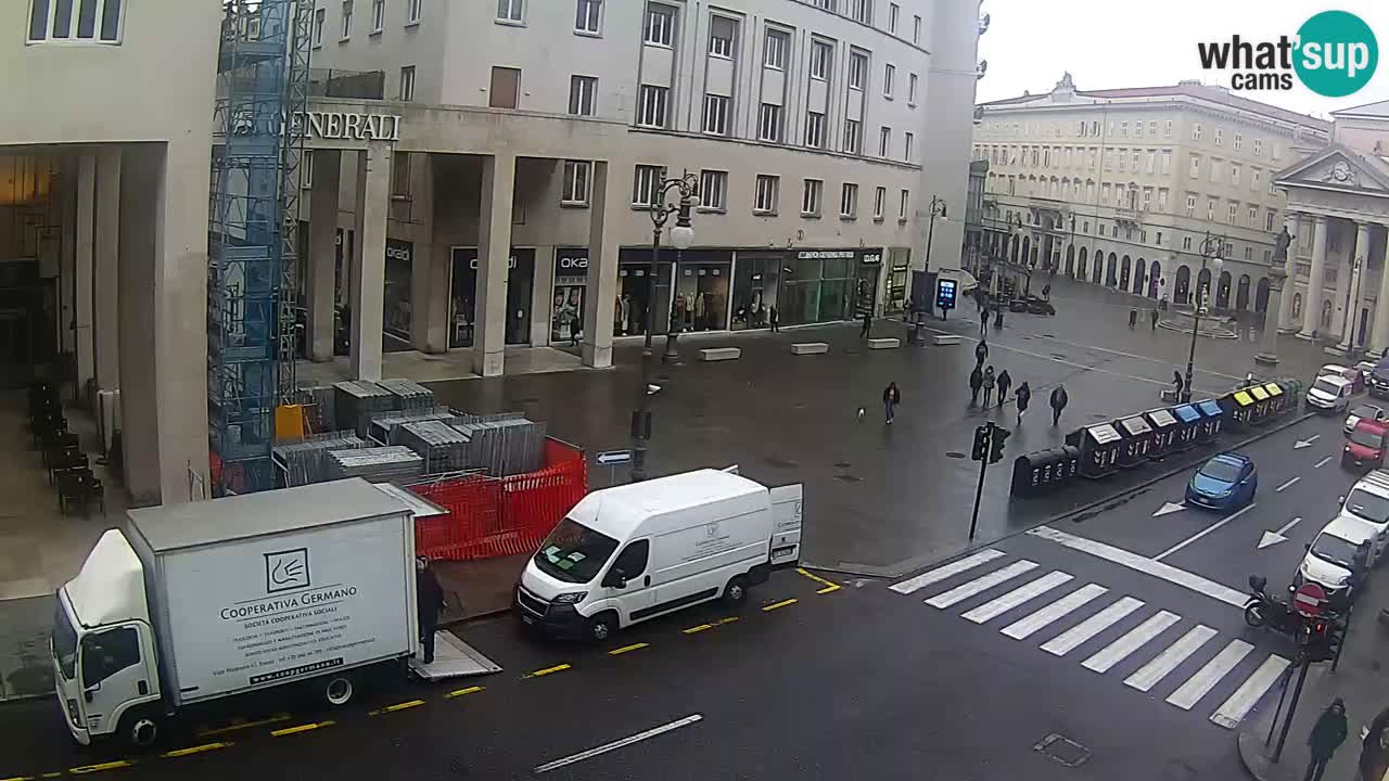 Trieste – Place de la Borsa webcam live