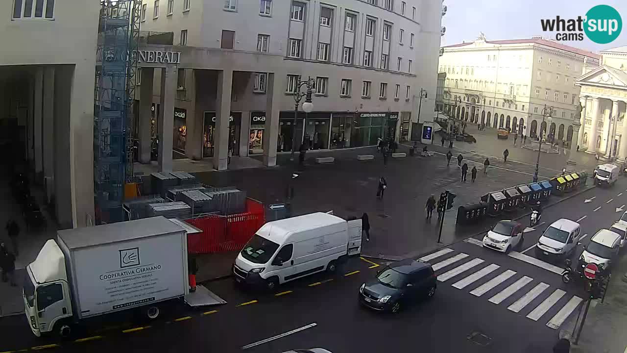 Trieste – Place de la Borsa webcam live