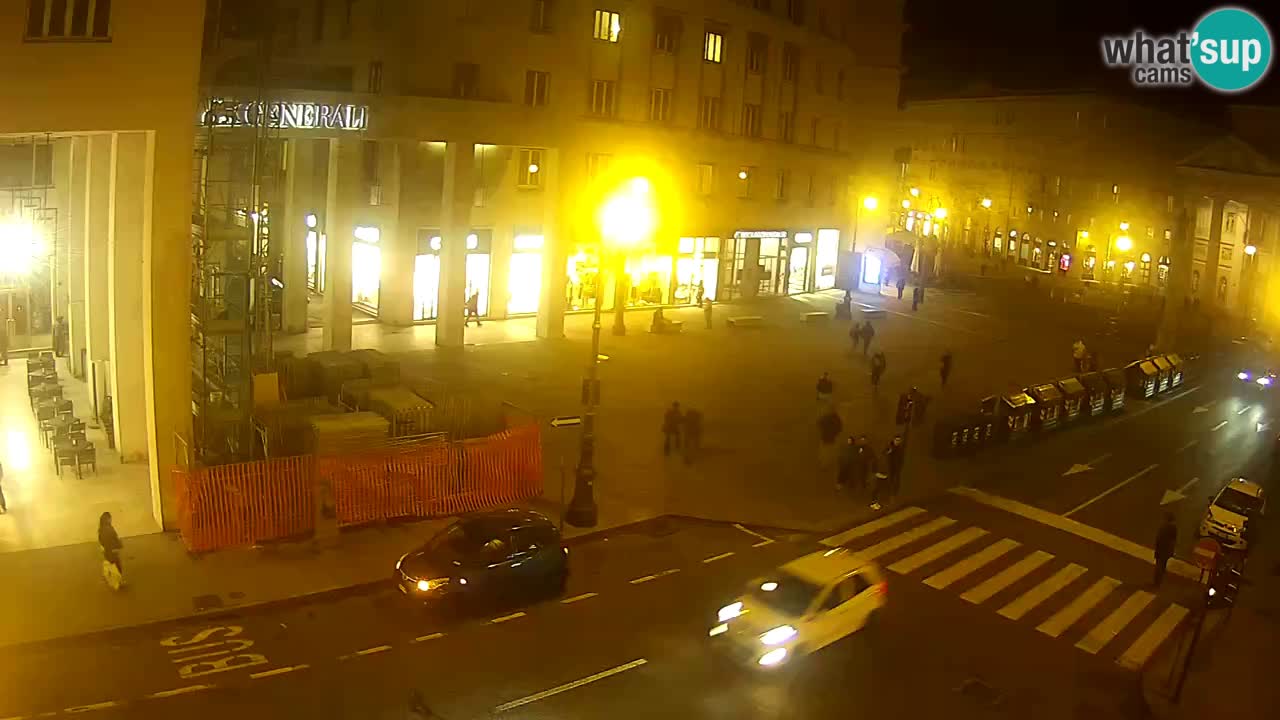 Trieste – Plaza de la Borsa webcam live