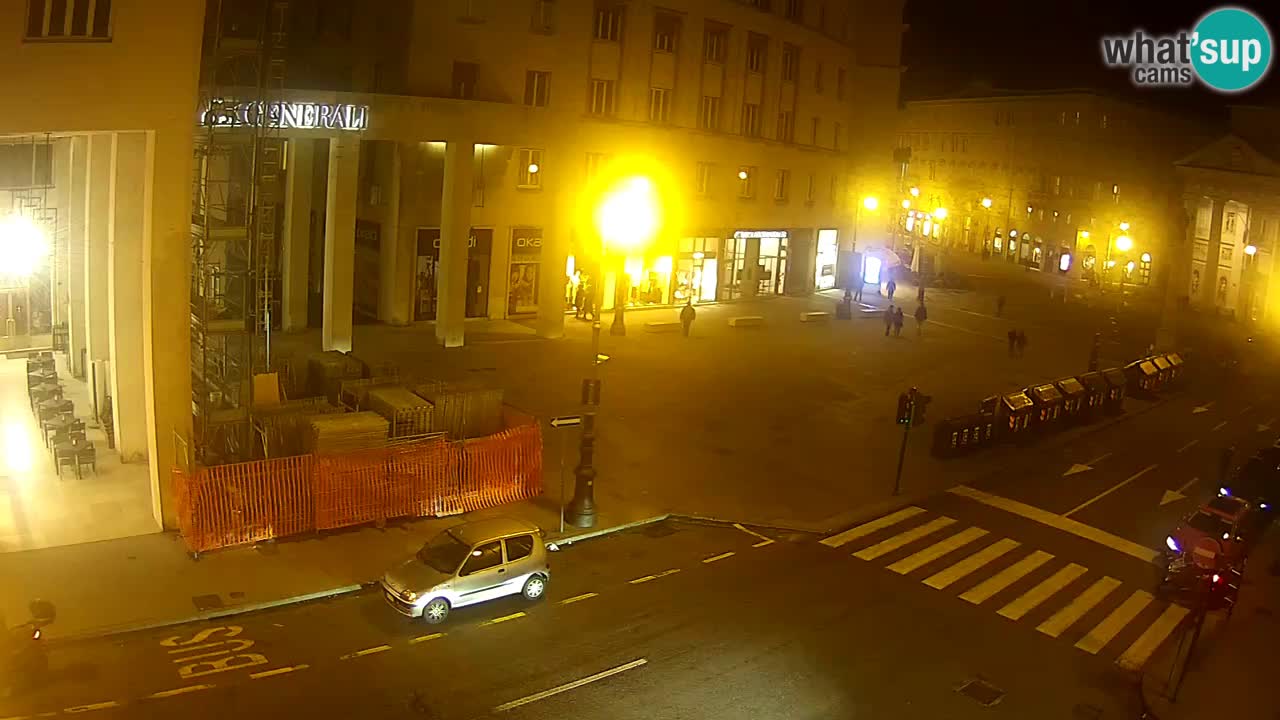 Trieste – Place de la Borsa webcam live