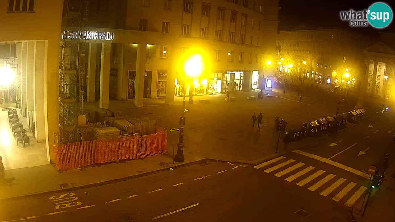 Trieste – Place de la Borsa webcam live