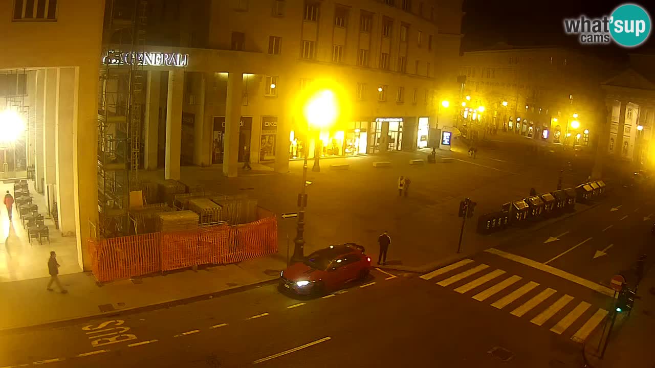 Trieste – Place de la Borsa webcam live