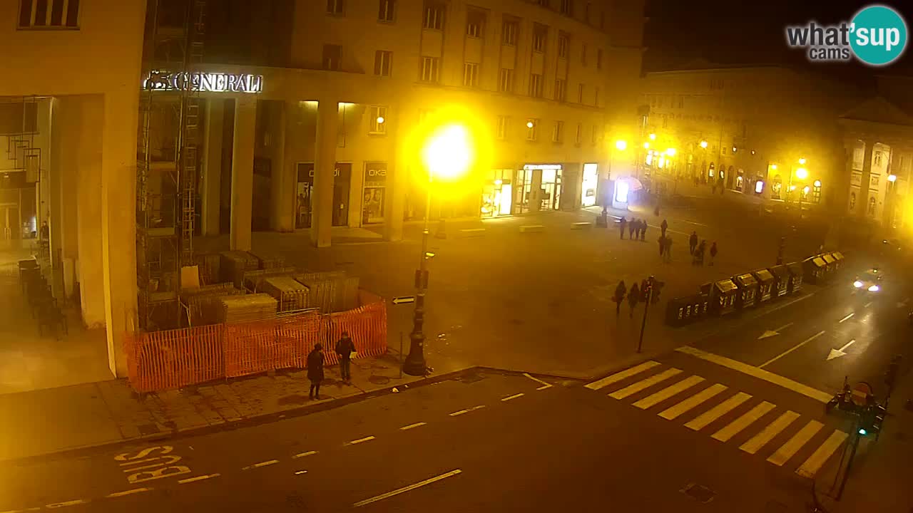 Trieste – Borsa square webcam live