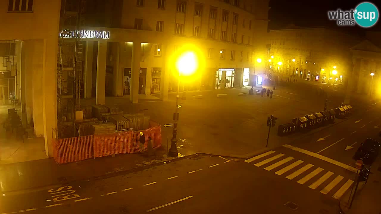 Trieste – Place de la Borsa webcam live