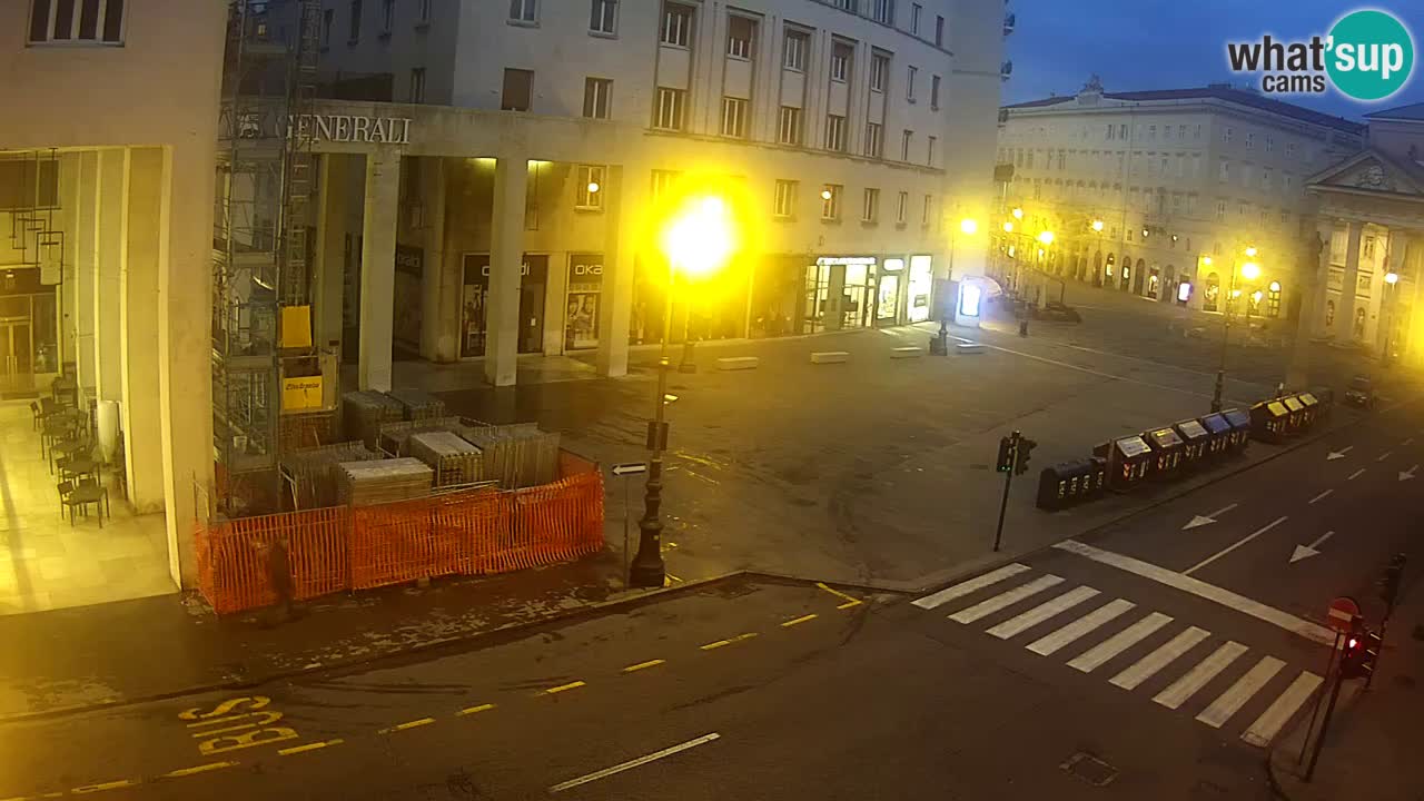 Trieste – Place de la Borsa webcam live