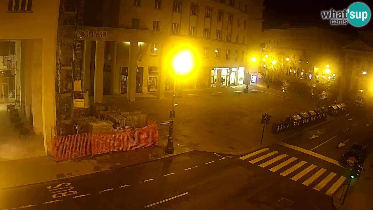 Trieste – Place de la Borsa webcam live