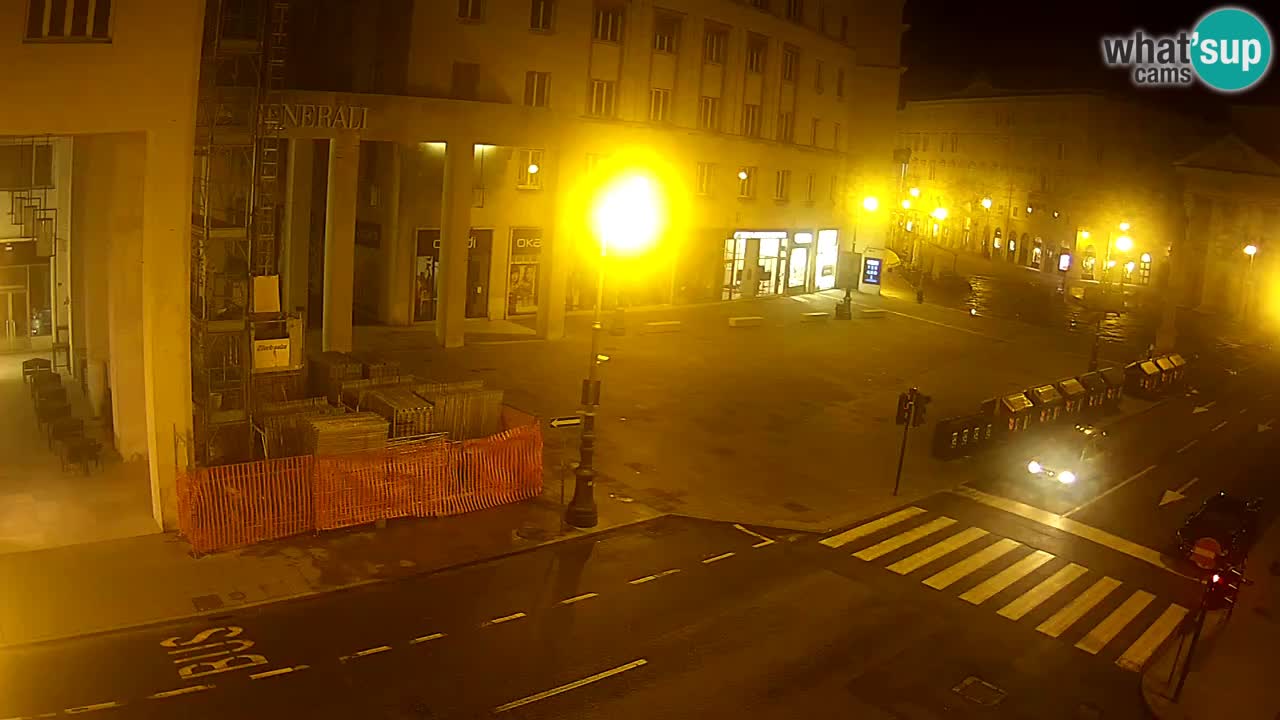 Trieste – Place de la Borsa webcam live