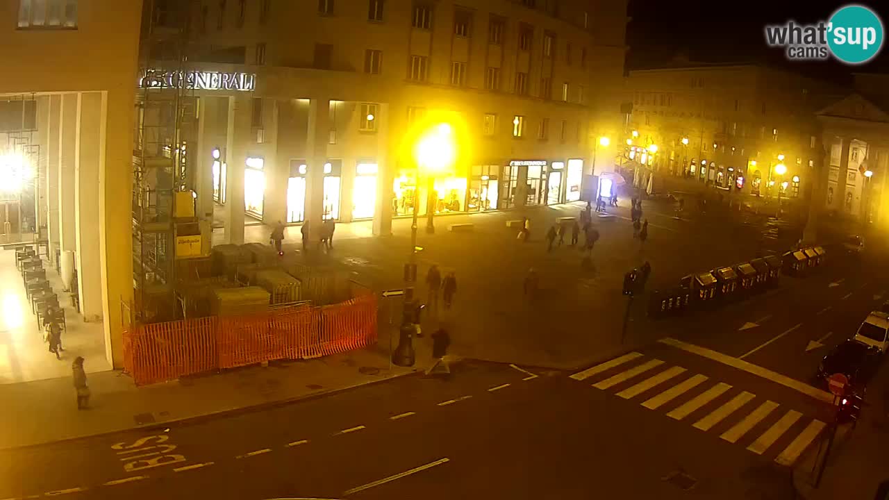 Trieste – Place de la Borsa webcam live