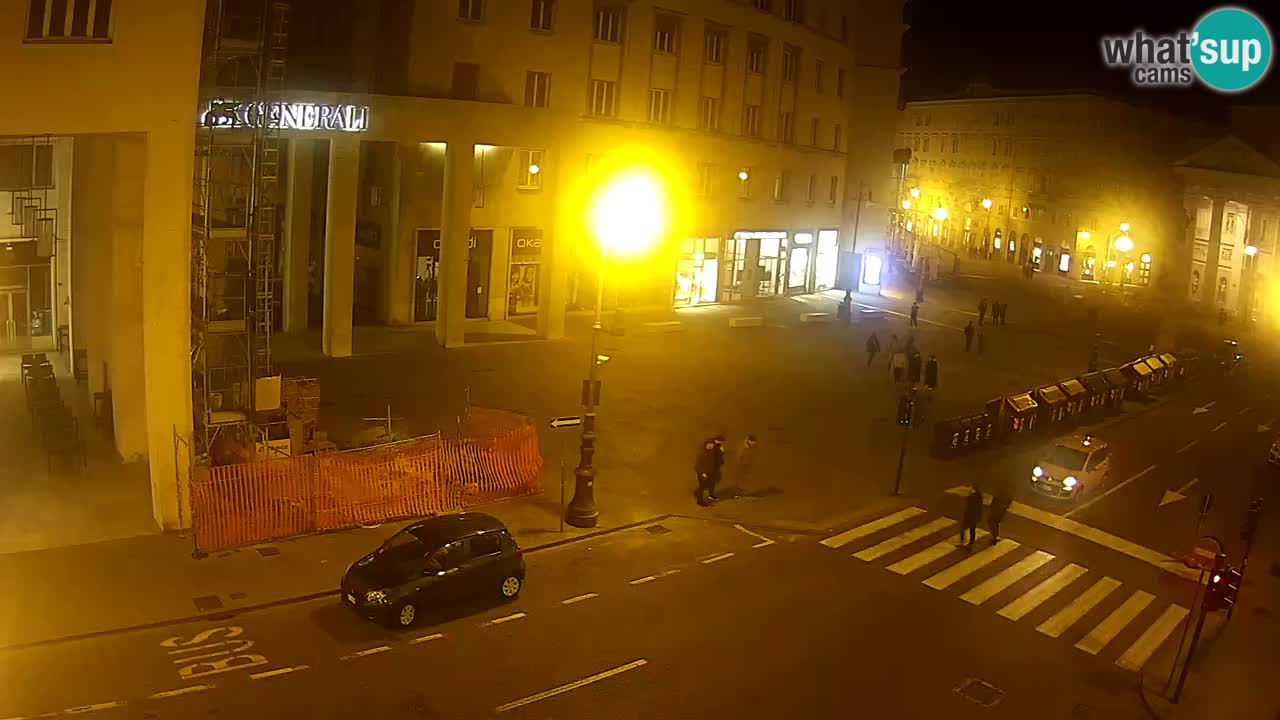 Trieste – Plaza de la Borsa webcam live