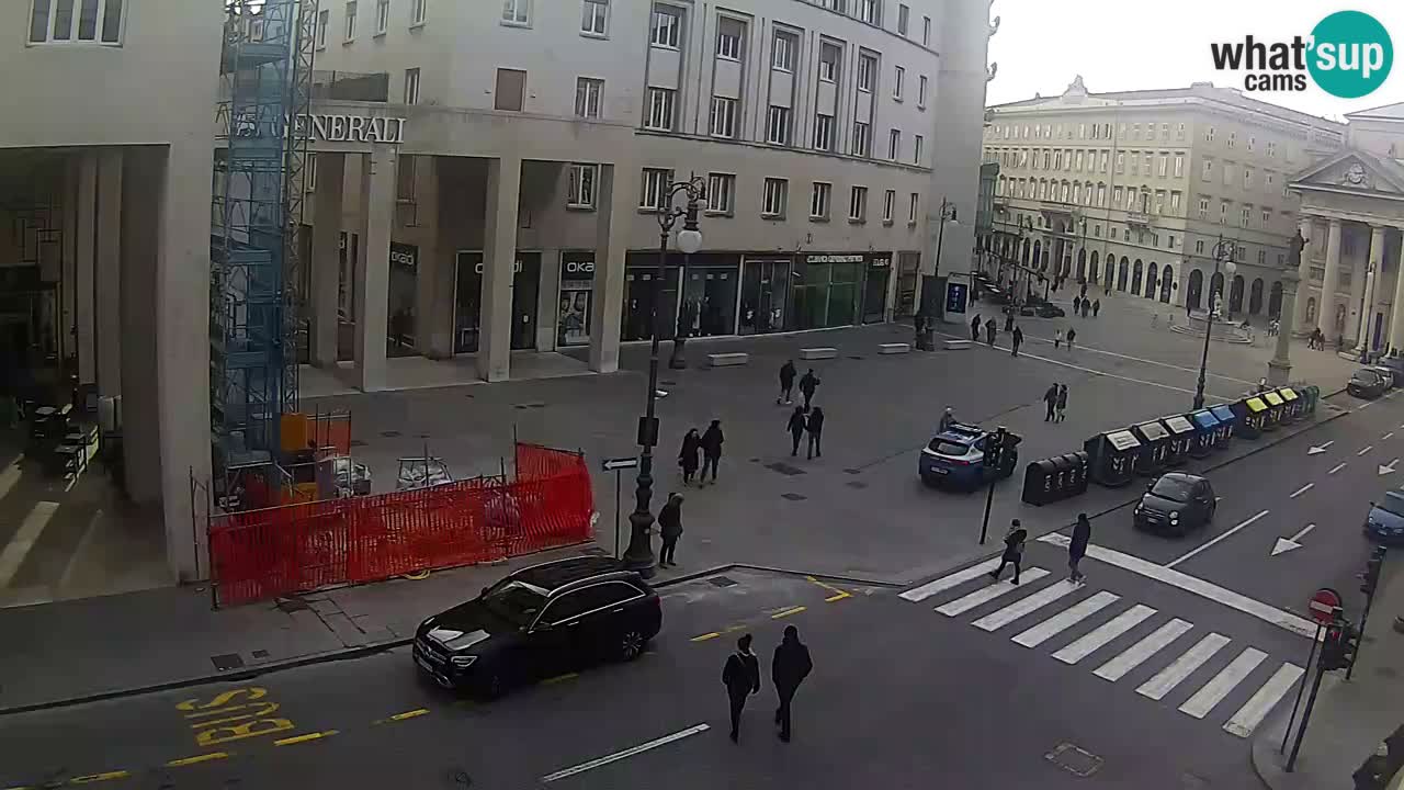 Trieste – Place de la Borsa webcam live