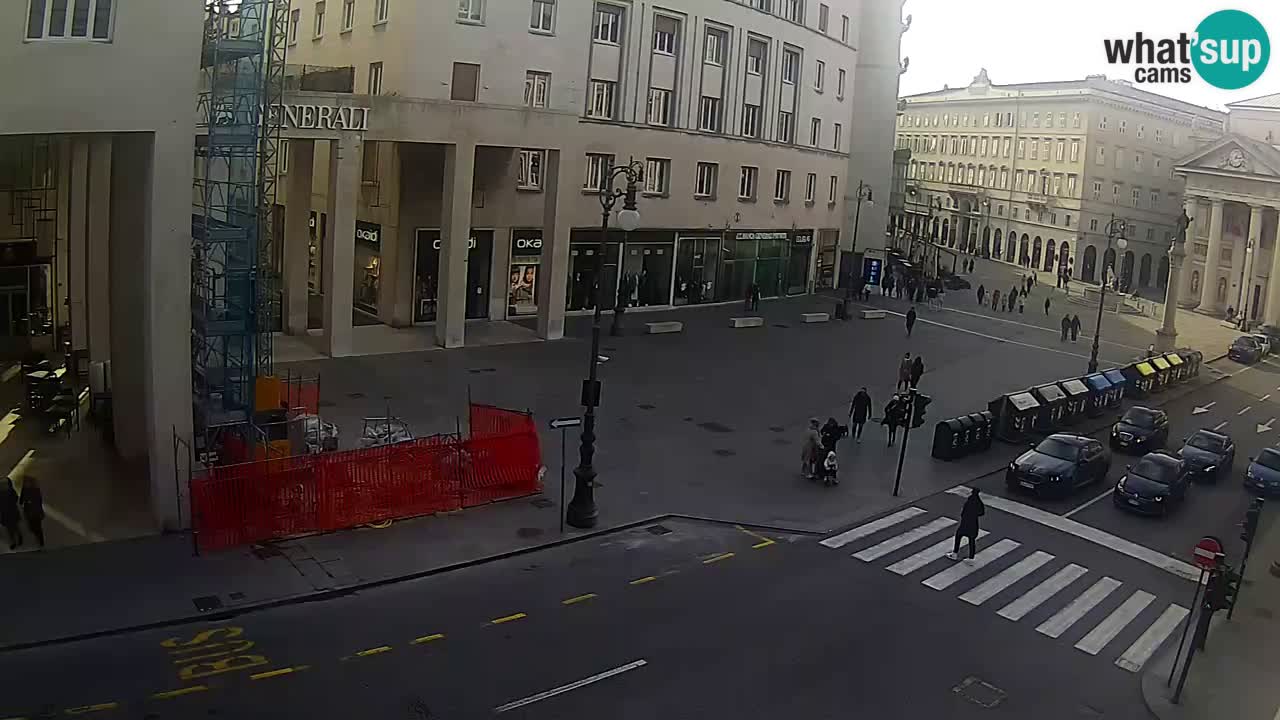 Trieste – Place de la Borsa webcam live